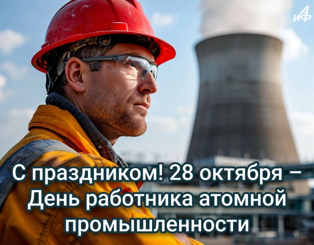 открытка день работника атомной промышленности