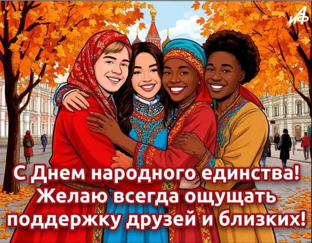 открытка день единства