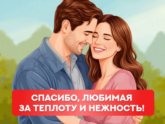  спасибо любимая открытка 
